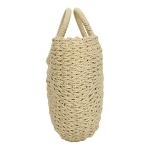 Bolso Tejido Estilo Retro Ideal Para La Playa Chico - Imagen 7