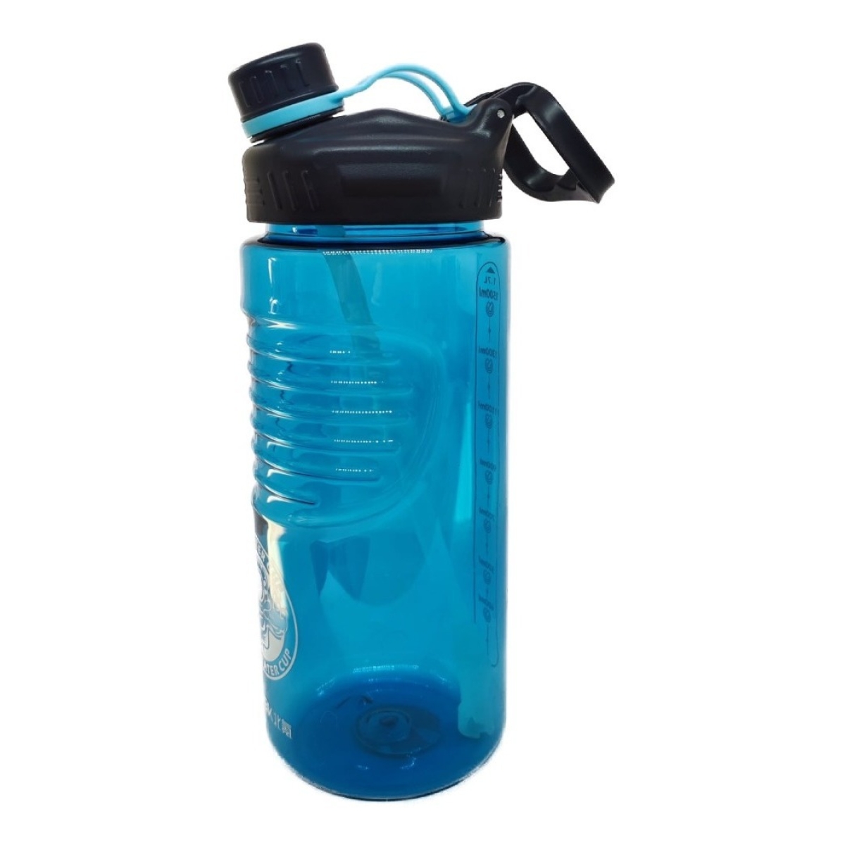 Botella De Agua Deportiva Plastico 1,7l Transparente - Imagen 7