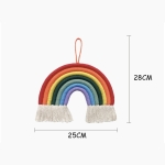 Colgante Para Pared Arcoiris Decoracion Infantil En Algodon - Imagen 8