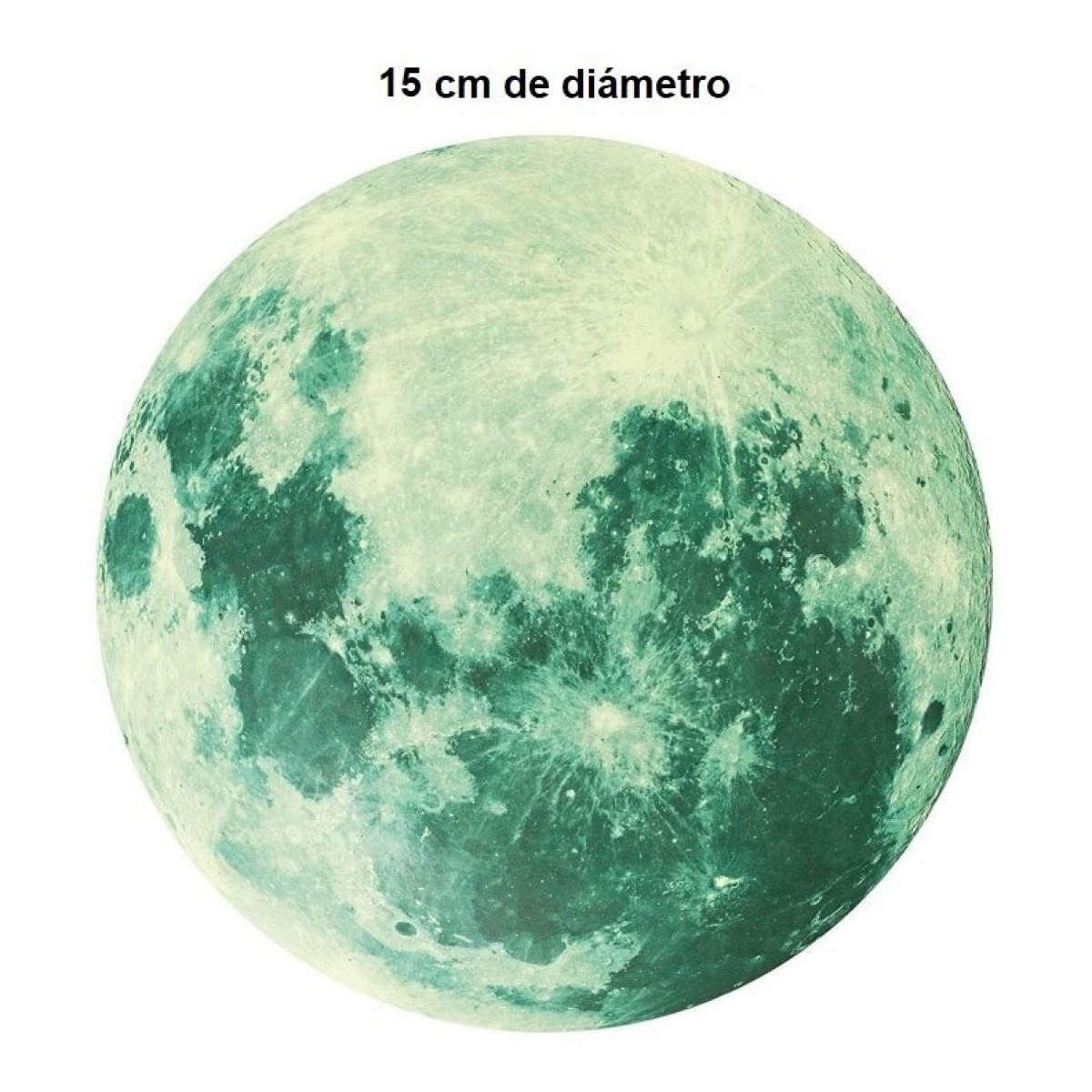 Set Vinilos Luna Estrellas Pegatinas Brillantes Decorativa C - Imagen 2