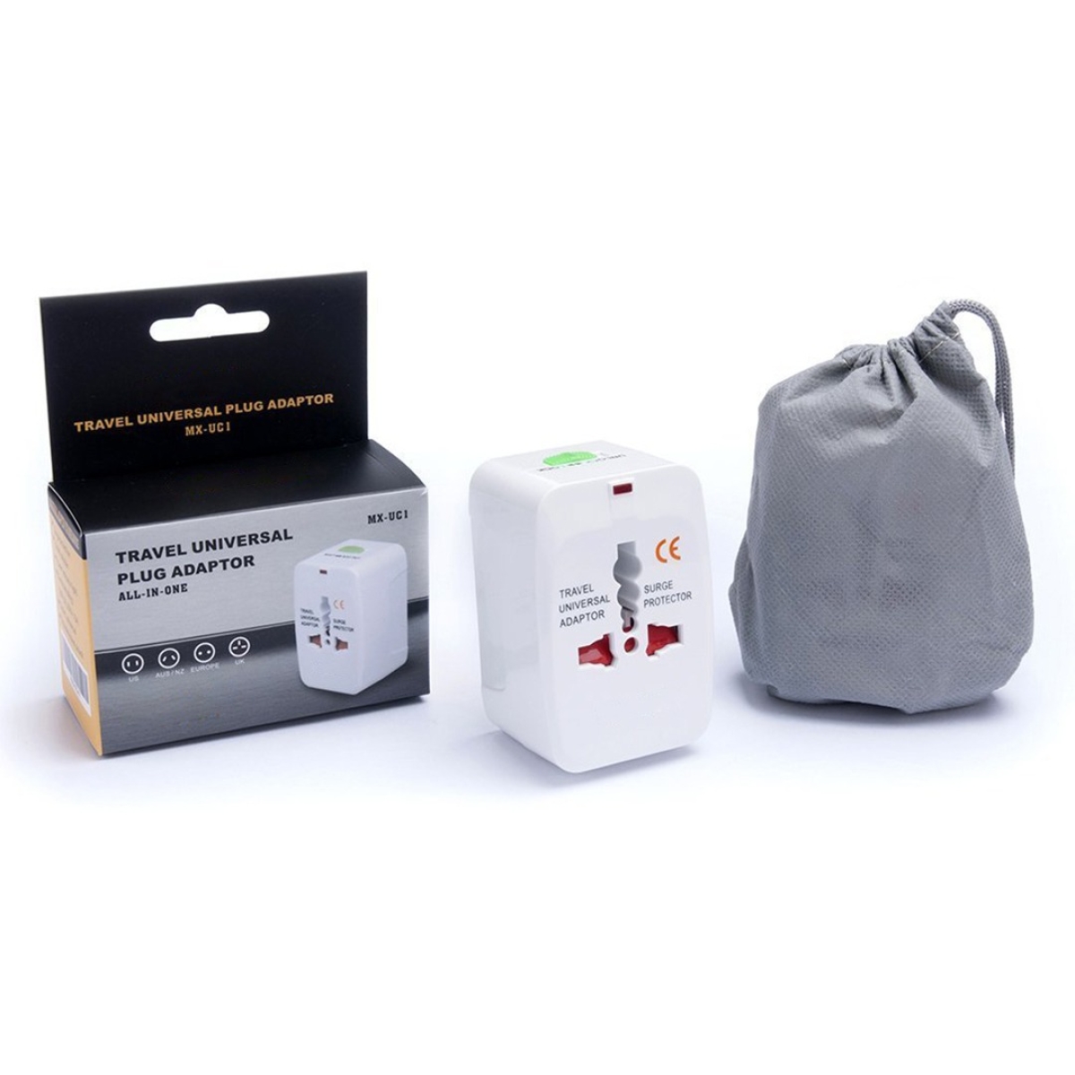Ficha Adaptadora Universal Para Viaje Varias Tomas - Imagen 1