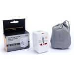 Ficha Adaptadora Universal Para Viaje Varias Tomas
