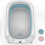 Bañito Bebé Plegable Oval Alta Calidad Baño Bebe - Imagen 7