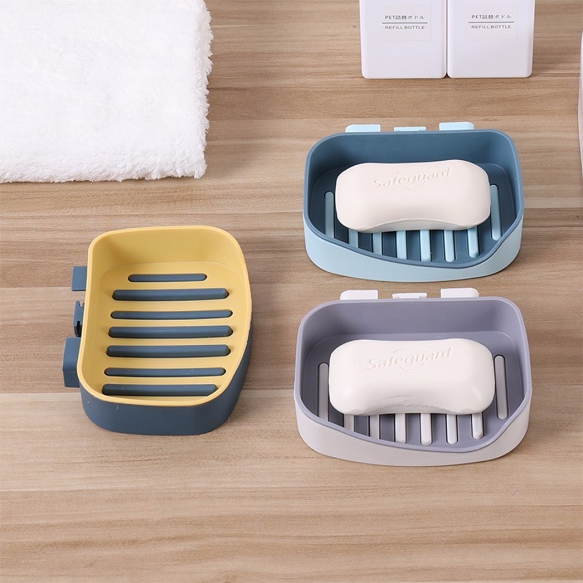 Jabonera Moderna De Pared Baños Y Ducha Aérea Colgante - Imagen 23