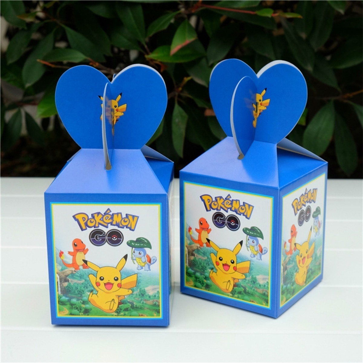 Pack X6 Cajitas Para Sorpresitas Pokemon Cumpleaños Infantil - Imagen 3