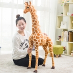 Peluche Imitación Jirafa Grande Decorativo 120 Cm - Imagen 8