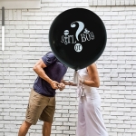 Globo Fiesta De Revelacion De Genero Bebe Baby Shower 90cm - Imagen 6