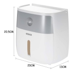 Dispensador De Papel Higienico Con Cajon Baño - Imagen 4