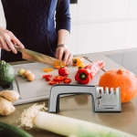 Afilador Cuchillos Y Tijeras Acero Inoxidable - Iluminaras - Imagen 6