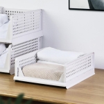 Organizador De Ropa Desmontable Estante Apilable Ropero 14cm - Imagen 6