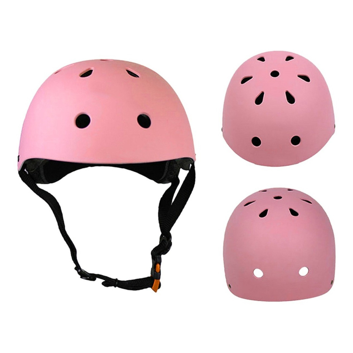 Set De 7 Protecciones Para Niños Casco Rodilleras Coderas - Imagen 3