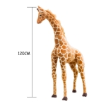 Peluche Imitación Jirafa Grande Decorativo 120 Cm - Imagen 2