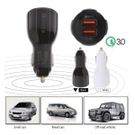 Cargador Carga Rápida Qc 3.0 Doble Usb Para Auto Encendedor - Imagen 13