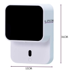 Dispensador Automático Jabón Alcohol Gel De Colgar En Pared - Imagen 4