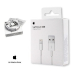 Cargador Cable iPhone 5 6 7 8 Se iPad Usb Original Garantía - Imagen 2