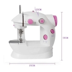Mini Máquina De Coser Eléctrica Con Luz Incluída - Imagen 11