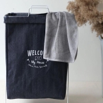 Canasto Cesto Multiuso Blanco Plegable - Imagen 3