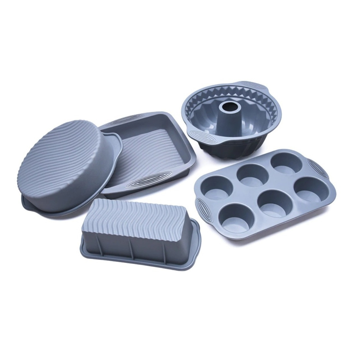 Set X 5 Asaderas De Silicona Para Pasteleria -40º A 230º - Imagen 10