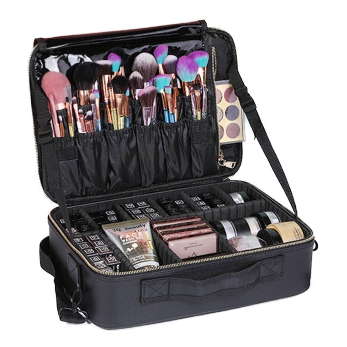 Maleta De Maquillaje Valija Organizadora De Maquillaje - Imagen 7