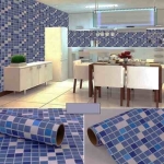 Papel Adhesivo Empapelar Paredes Cocina Azulejos Cuadriculad - Imagen 4