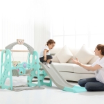 Tobogan + Hamaca + Aro De Basket - Juegos Infantiles - Niños - Imagen 3