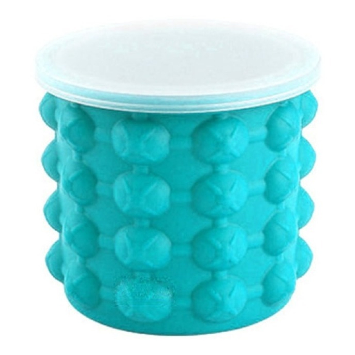 Hielera Circular Silicona Congela Rápido Enfria Latas 600ml - Imagen 1