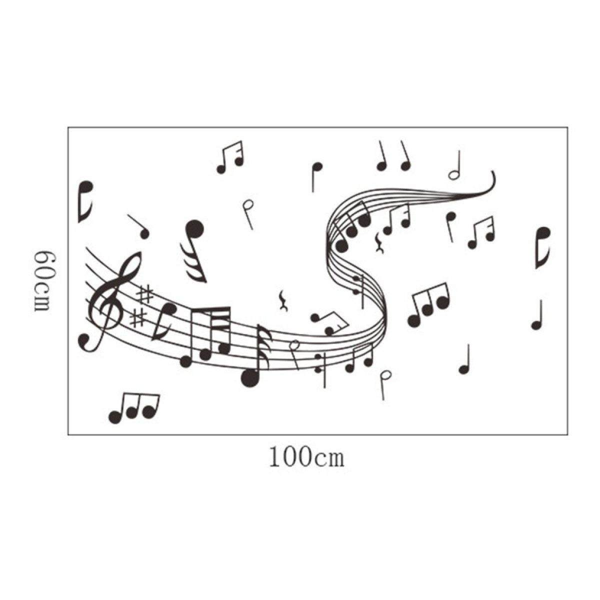 Vinilos Decorativos Adhesivo Notas Musicales - Imagen 9