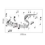 Vinilos Decorativos Adhesivo Notas Musicales - Imagen 9