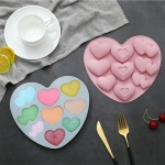 Molde De Silicona Corazones Bombones Jabones Pasteleria - Imagen 9