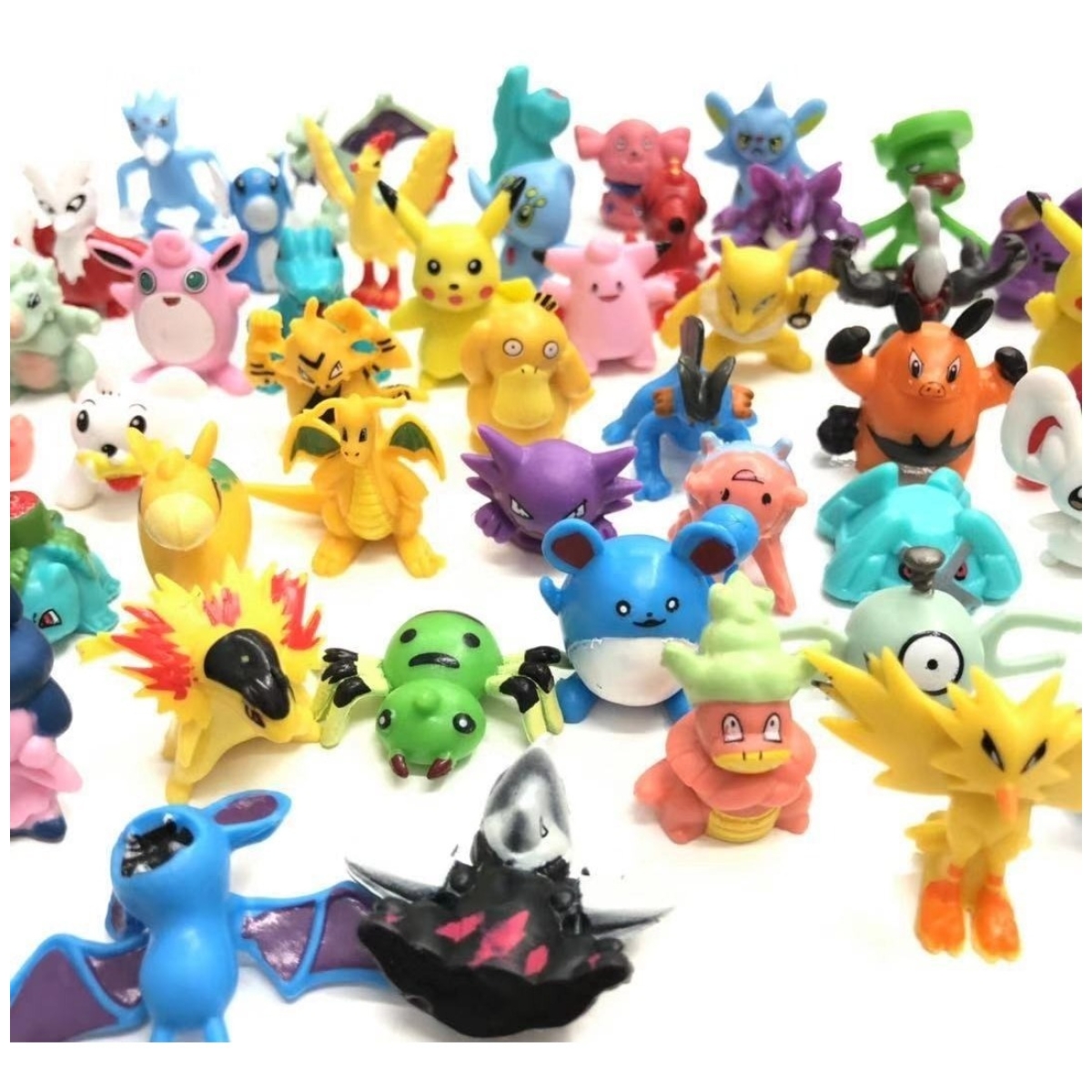 Kit 100 Pokemones 3-5cm Pokemon Juego Niños Muñecos +grandes - Imagen 1