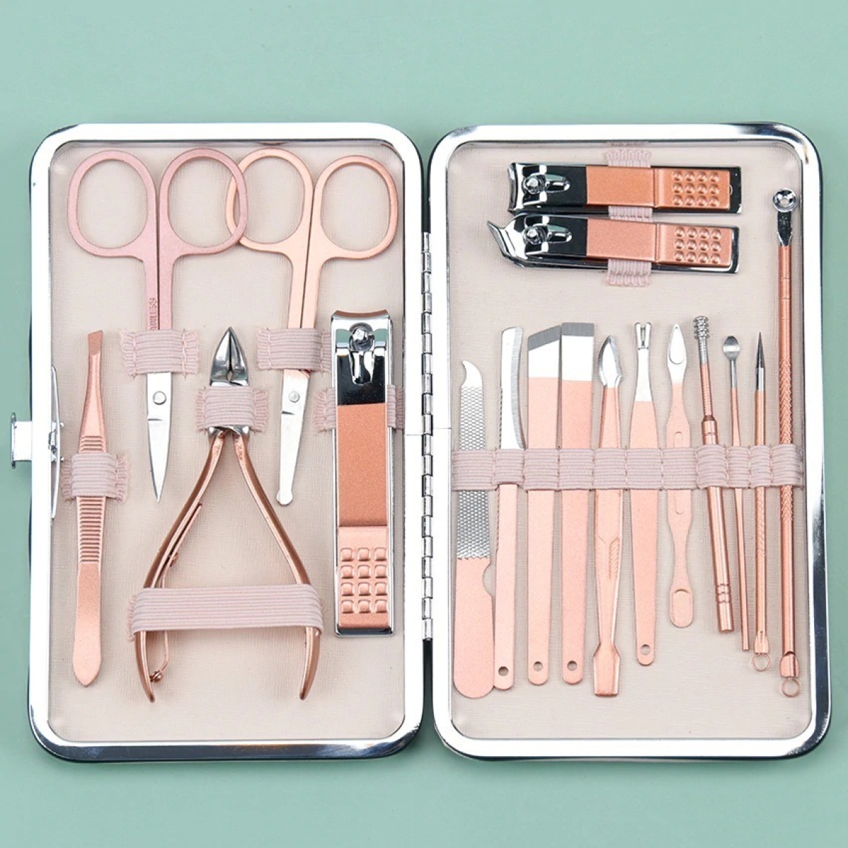 Set Manicura Y Pedicura Completo 18 Piezas Con Estuche - Imagen 5