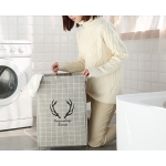 Canasto Cesto Multiuso Blanco Plegable - Imagen 8