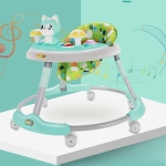 Andadores Bebe 8 Rueda, Frenos, Juegos Plegable Anti-vuelco - Imagen 11