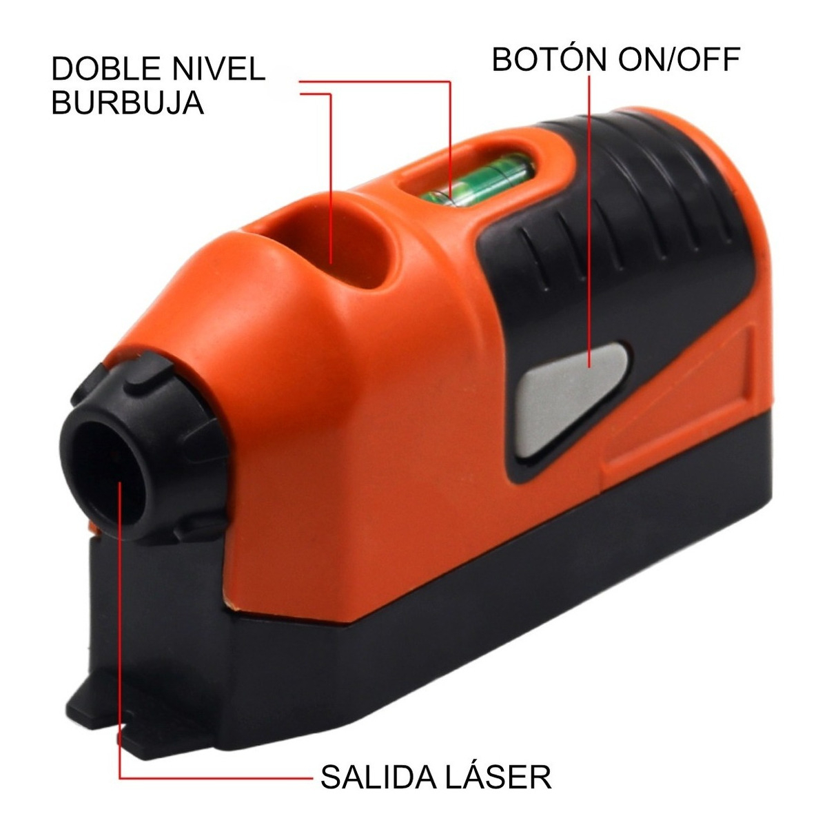 Mini Nivel Laser Profesional De Bolsillo Con Nivel Burbuja - Imagen 11