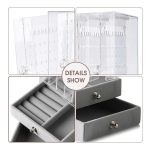 Organizador Exhibidor De Joyas Joyero Diseño Acrilico Cajón - Imagen 5