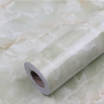 Papel Adhesivo Empapelar Lavable Simil Marmol Verde 122 Cm - Imagen 2