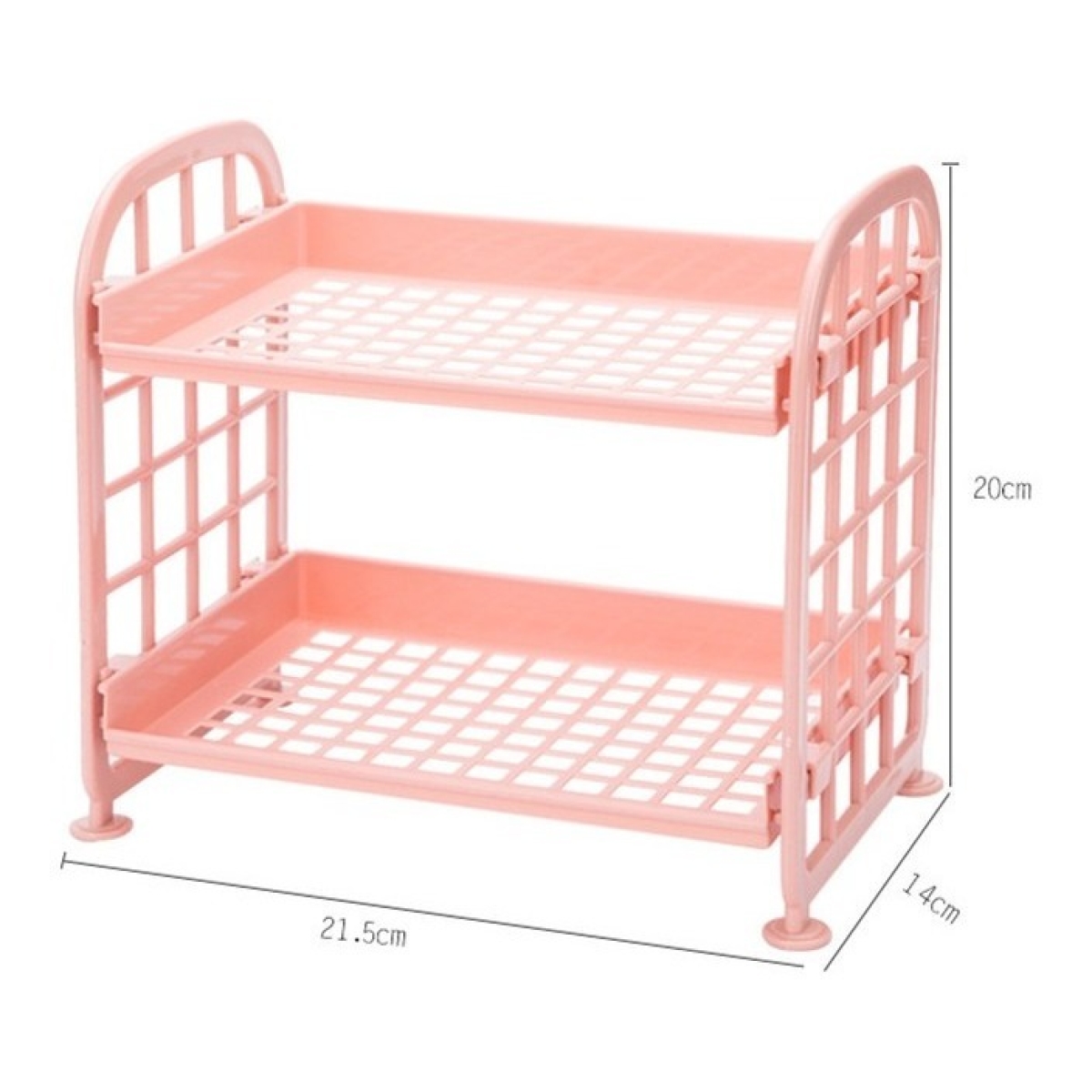 Estanteria De Plastico Ideal Para Baño Cocina Escritorio - Imagen 2