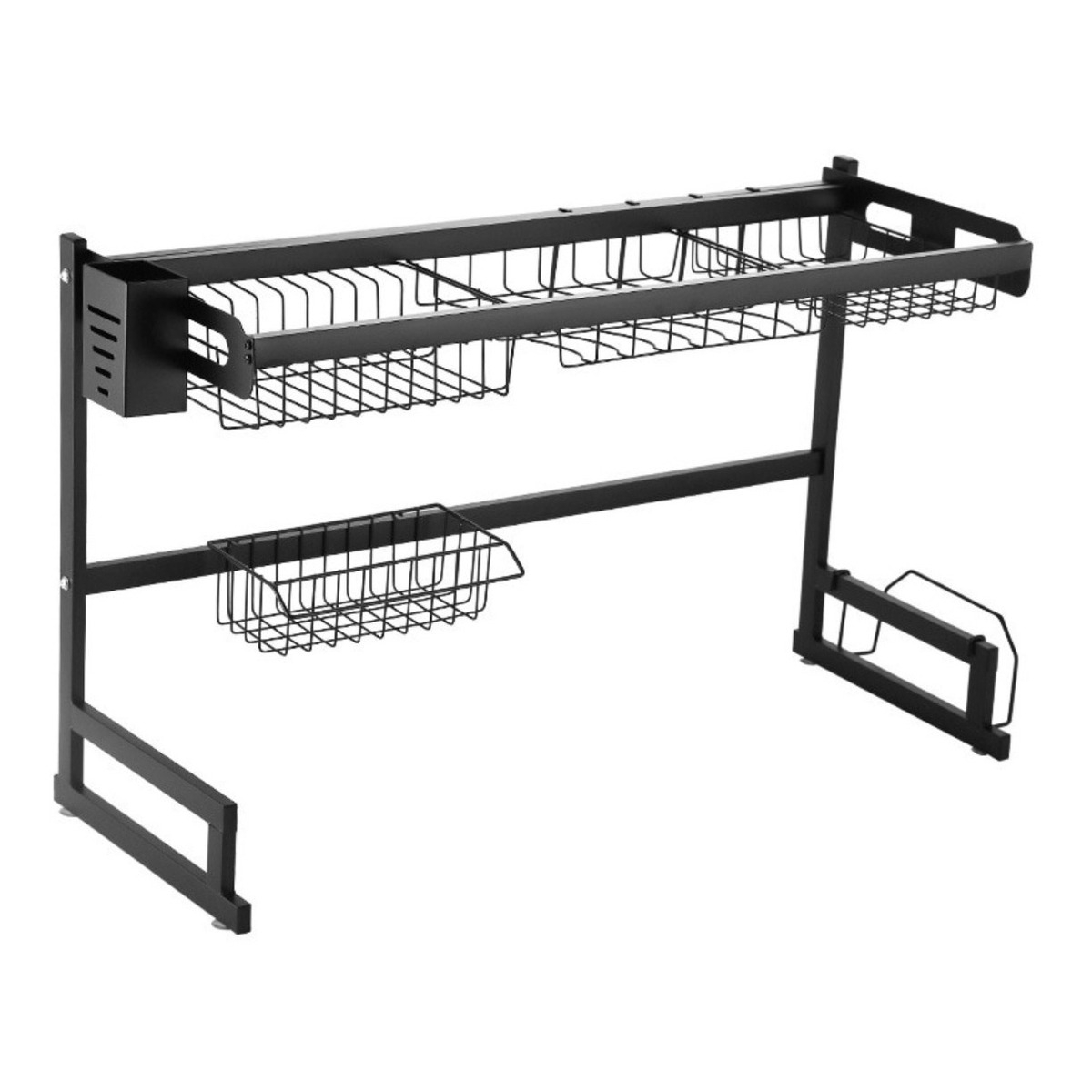 Escurridor De Platos Vasos Cubiertos Copas Premium 85cms - Imagen 1