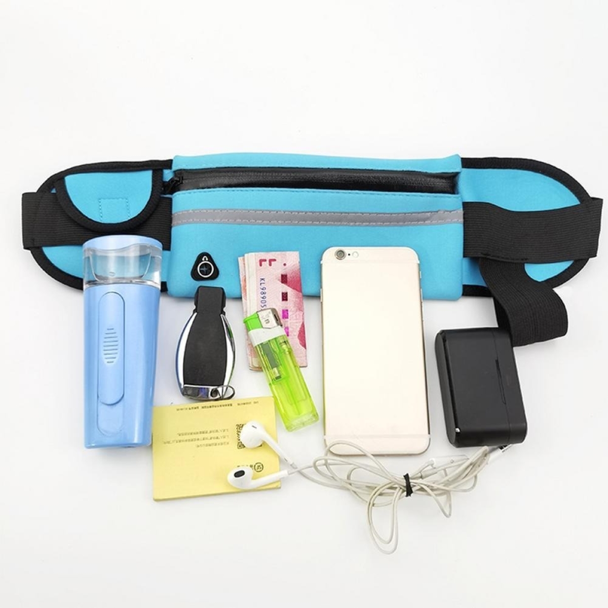 Riñonera Deportiva Para Correr Neopreno Impermeable - Imagen 17