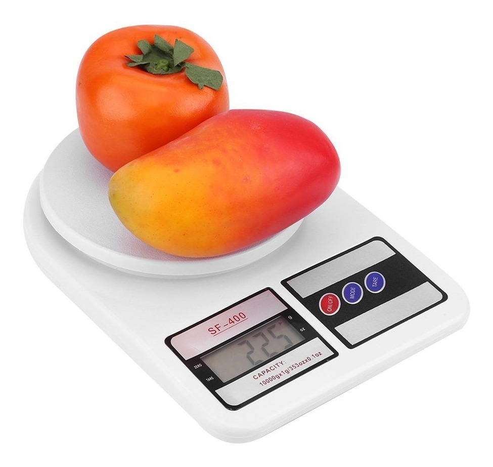 Balanza Digital De Cocina Hasta 10 Kg A Pilas 1 Gr A 10kg