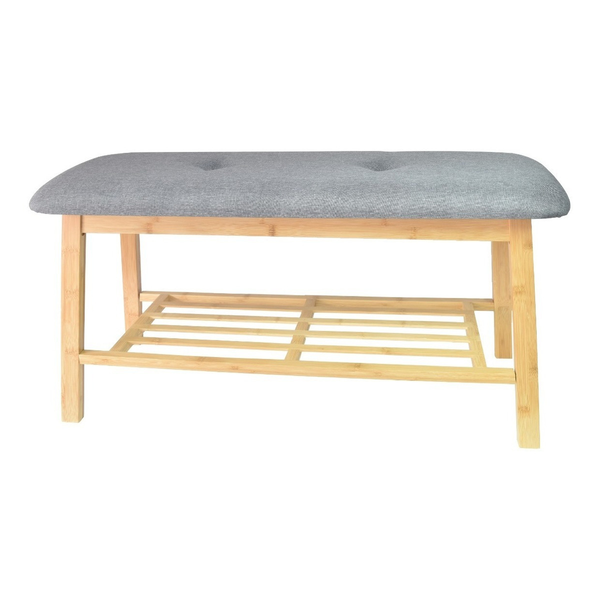 Banqueta Banco Pie De Cama Nordico Dormitorio Recibidor - Imagen 1
