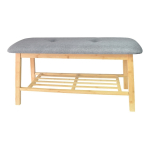 Banqueta Banco Pie De Cama Nordico Dormitorio Recibidor