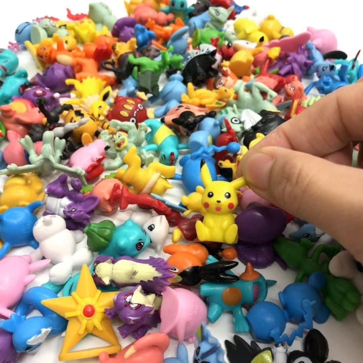 Kit 100 Pokemones 3-5cm Pokemon Juego Niños Muñecos +grandes - Imagen 2