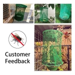 Trampa Para Insectos Moscas Mosquitos Atrapamoscas Jaula - Imagen 7