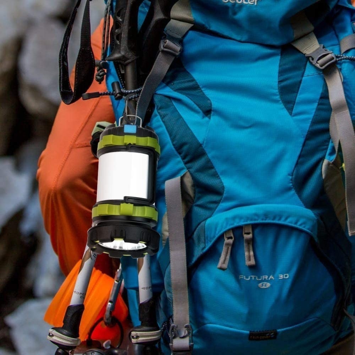 Linterna Farol Led Lampara Camping Multifunción Power Bank - Imagen 4