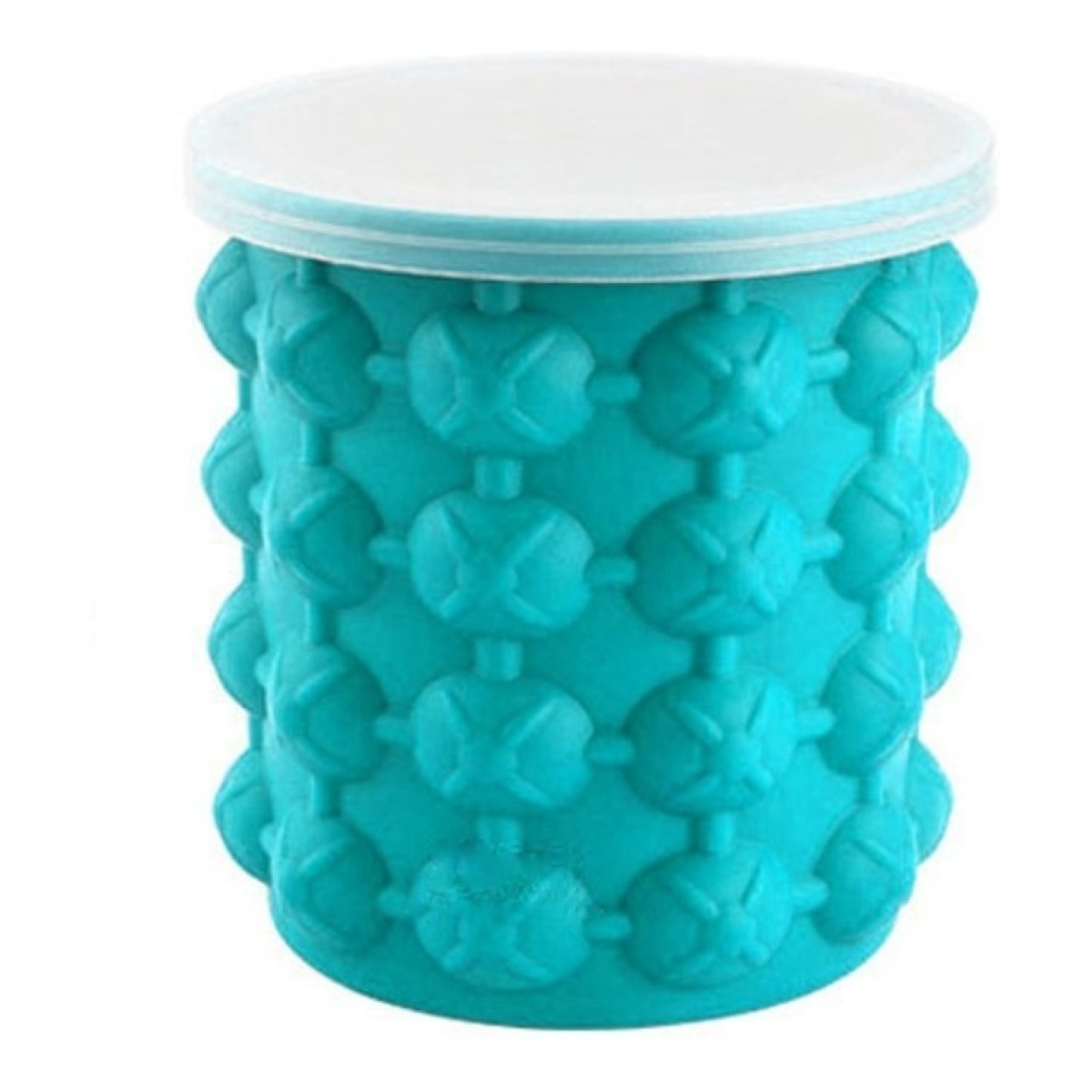 Hielera Circular Silicona Congela Rápido Enfria Latas 1000ml - Imagen 1