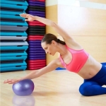 Mini Balon Pelota Pilates Yoga 25cm Rehabilitación Fitness - Imagen 4