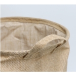 Canasto Para Ropa Sucia Cesto Multiuso Hogar Lino Sintetico - Imagen 3