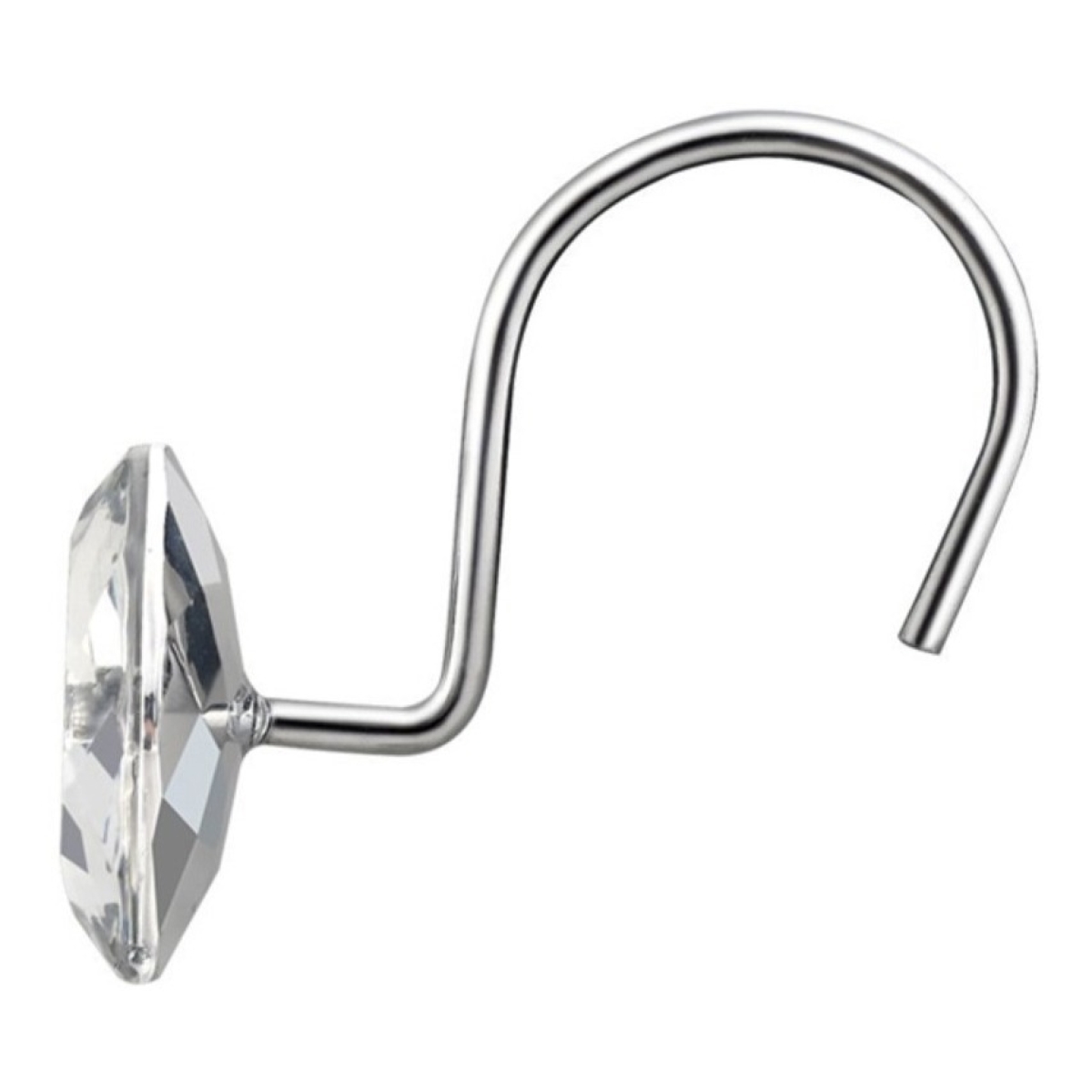 Pack X 12 Ganchos Para Cortina De Baño Argollas - Iluminaras - Imagen 3