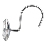 Pack X 12 Ganchos Para Cortina De Baño Argollas - Iluminaras - Imagen 3